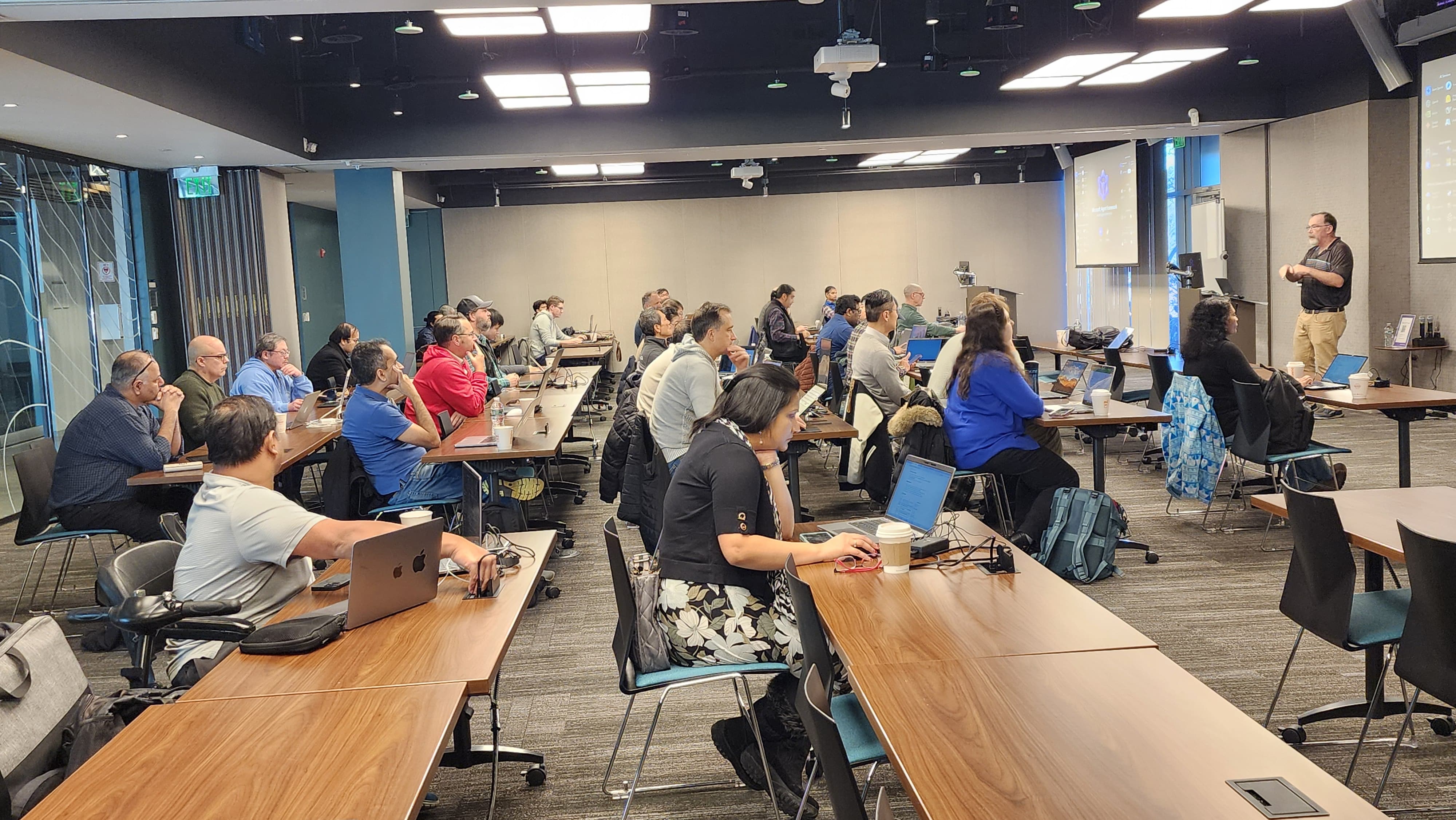 Bill Wilder presenting at Agent Framework Dev Day